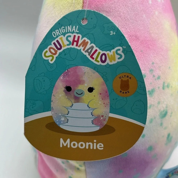 Squishmallow Moonie Water Bear Squishmallow - Ultra Rare Tag- NEW - Picture 4 of 8
